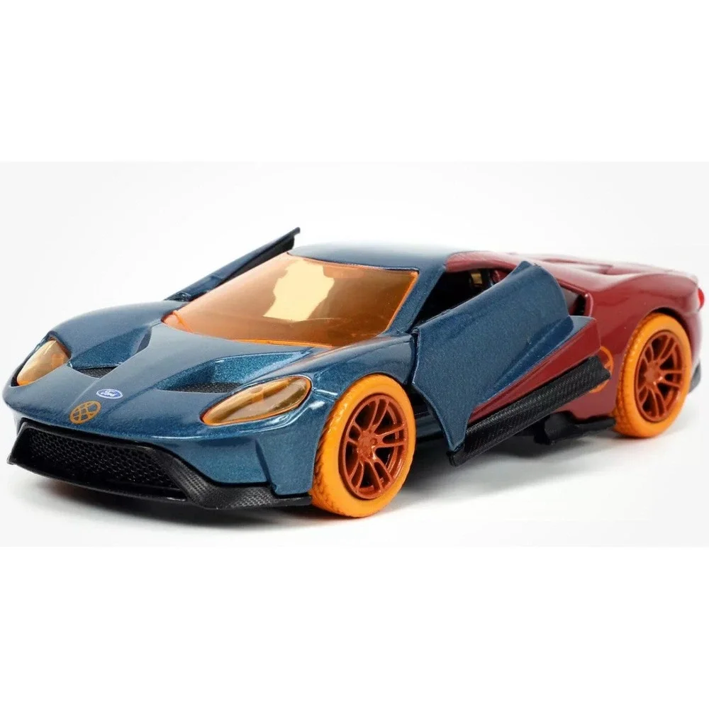 2017 FORD GT & DOCTOR STRANGE FIGURE AVENGERS MARVEL 1/32 DIECAST CAR JADA 33360